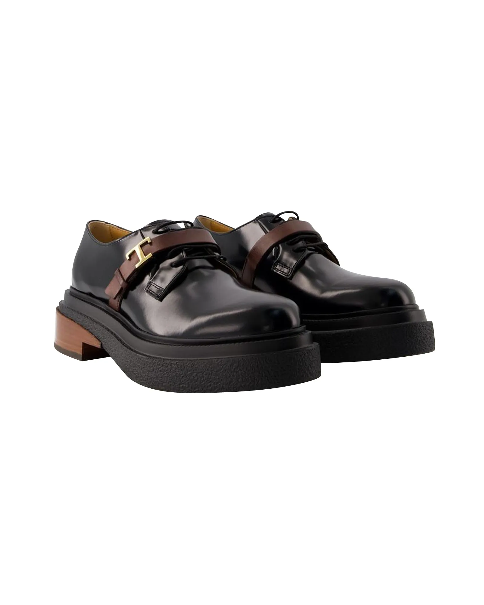 AJ1290 Loafers -Toga Virilis - Leather - Black