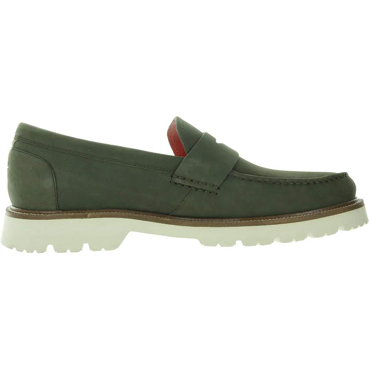 American Class Mens Solid Suede Loafers