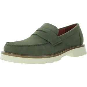American Class Mens Solid Suede Loafers