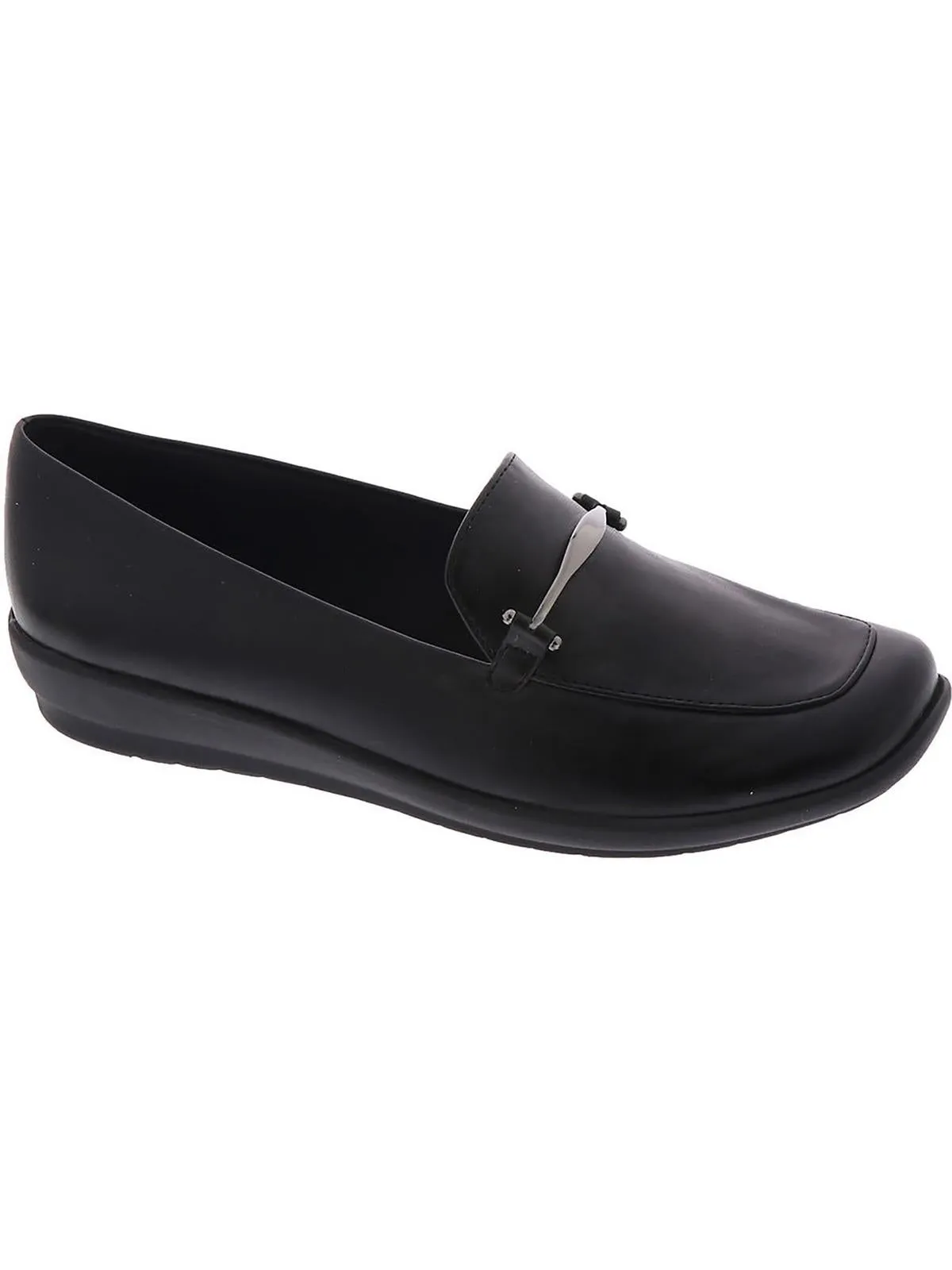 Arena Womens Faux Leather Slip-On Loafers