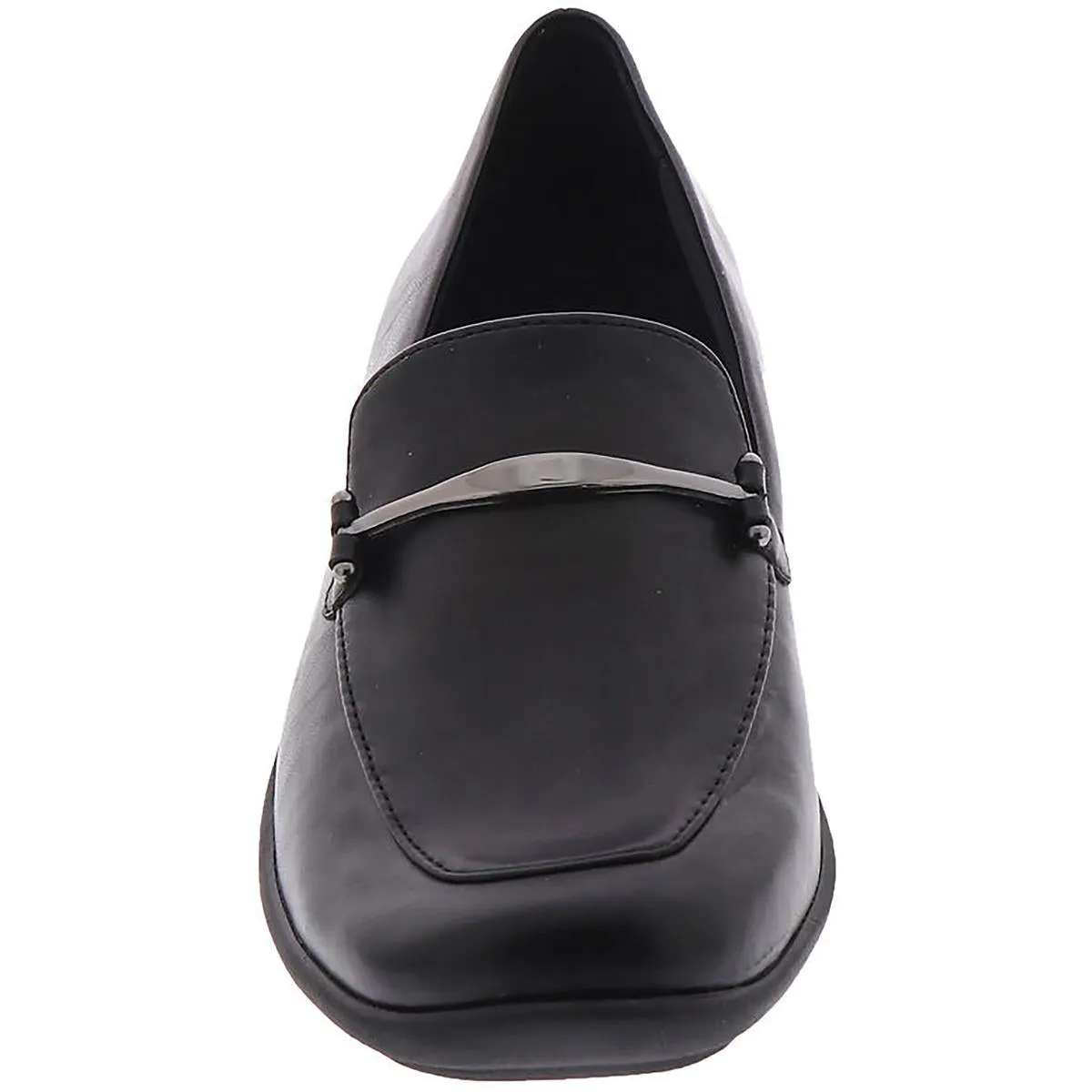 Arena Womens Faux Leather Slip-On Loafers