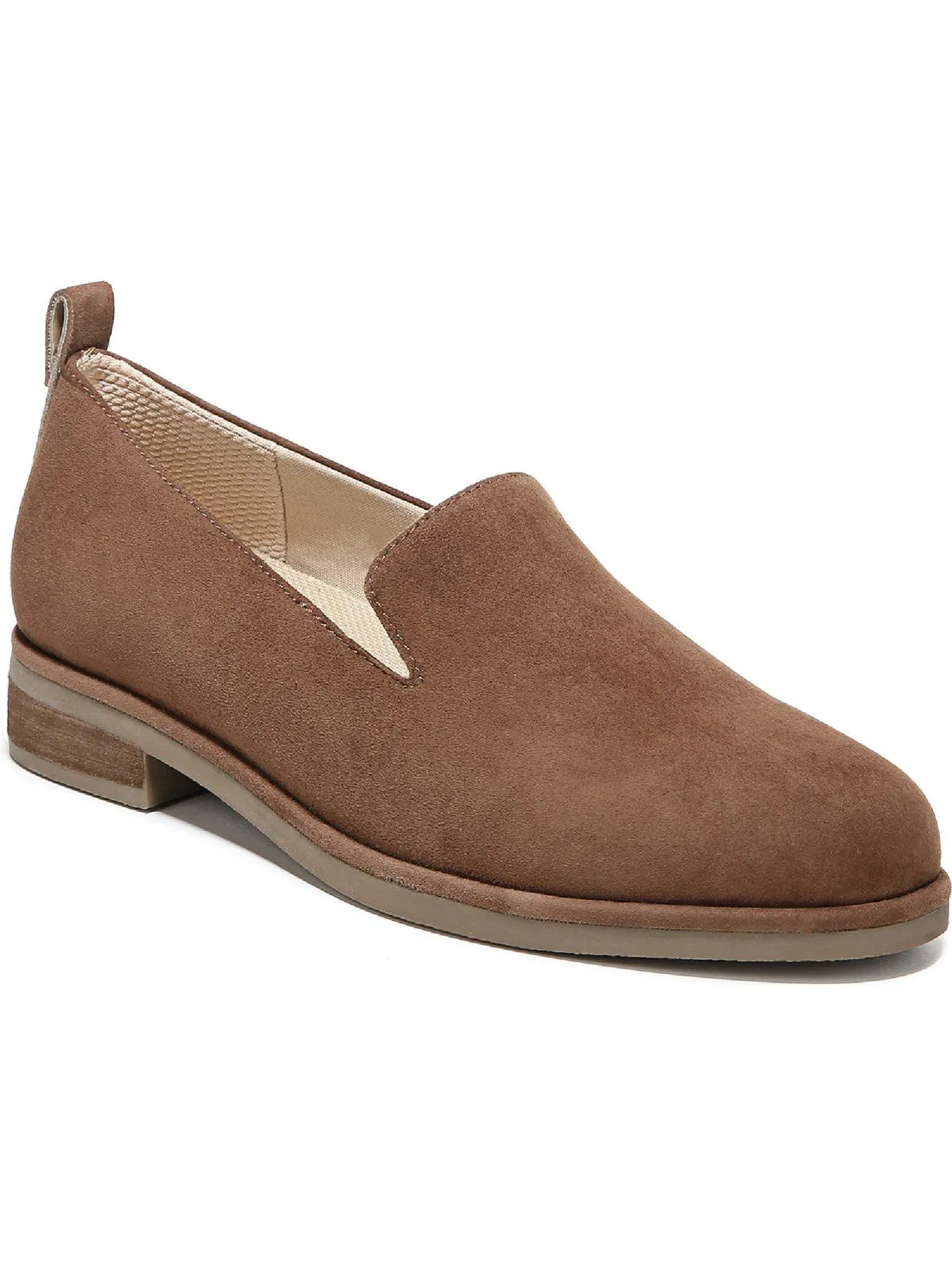 Avenue Lux Womens Suede Slip On Loafers