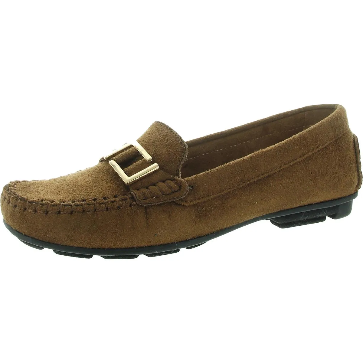 Baya Womens Patent Embossed Loafers