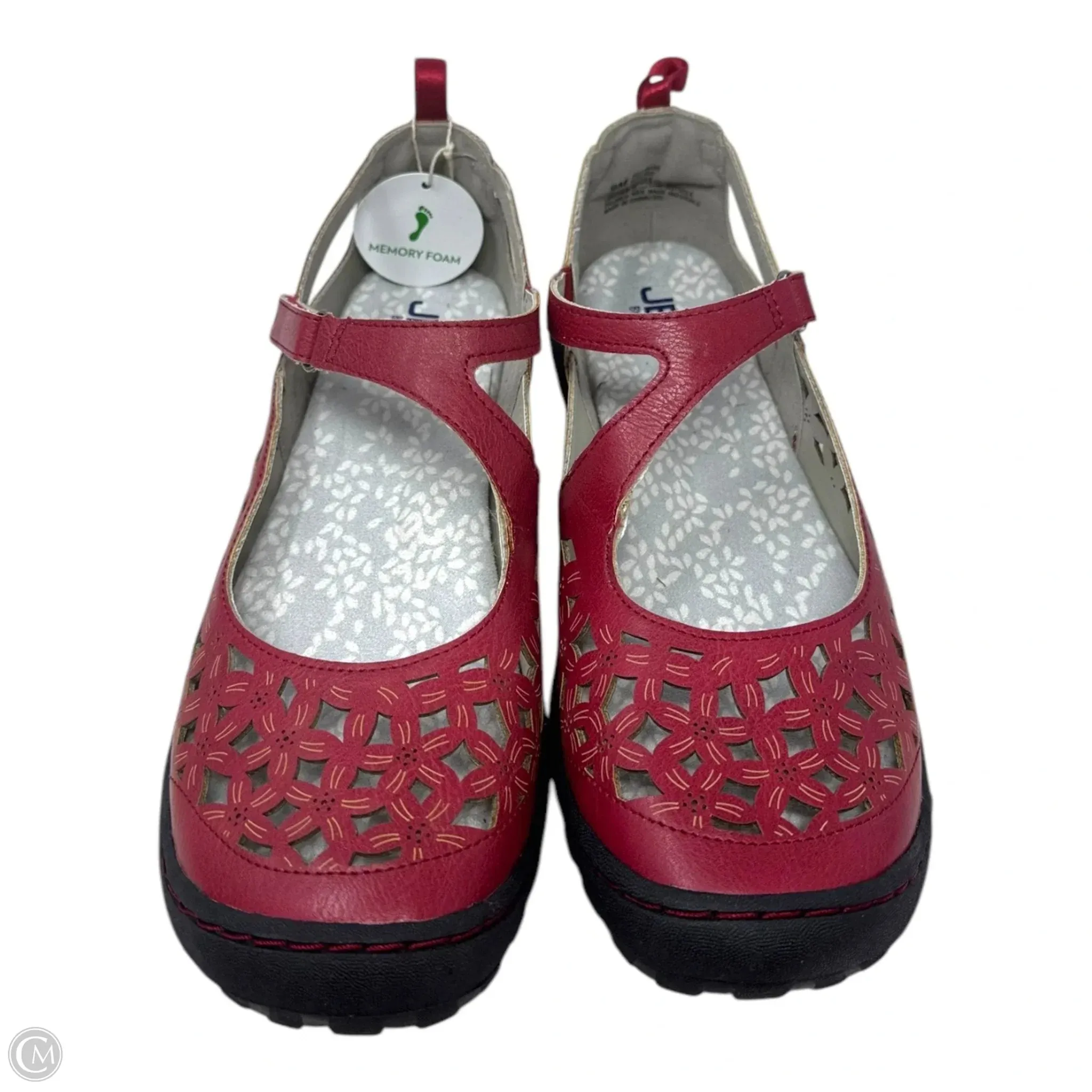 Bellerose Shoes Flats By Jbu By Jambu In Red, Size: 9