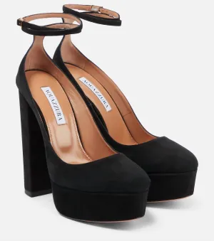 Blake Plateau 140 Platform Heel In Black
