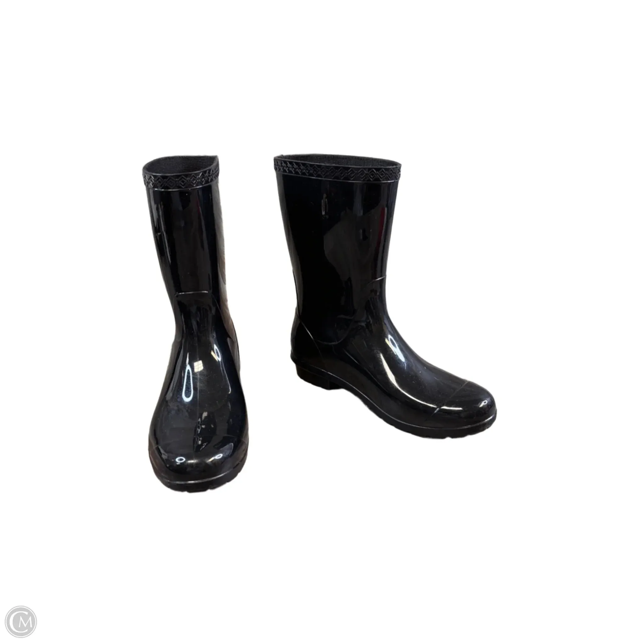 Boots Designer By Ugg In Black, Size: 8