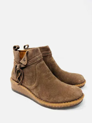 Born Size 10 Taupe Knot Suede W/ BOX!!! Shoes Ankle Boots
