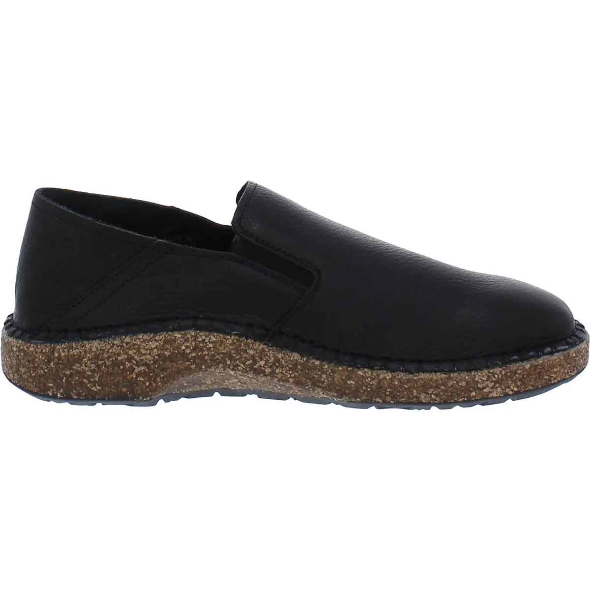 Cala Womens Leather Cork Loafers