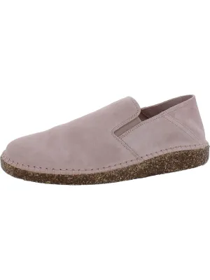 Callan Womens Suede Footbed Loafers