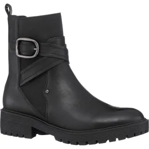 Cammen Womens Buckle Pull On Ankle Boots
