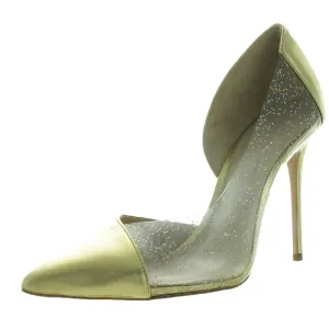 Cheslie Womens Metallic Man Made D'Orsay Heels