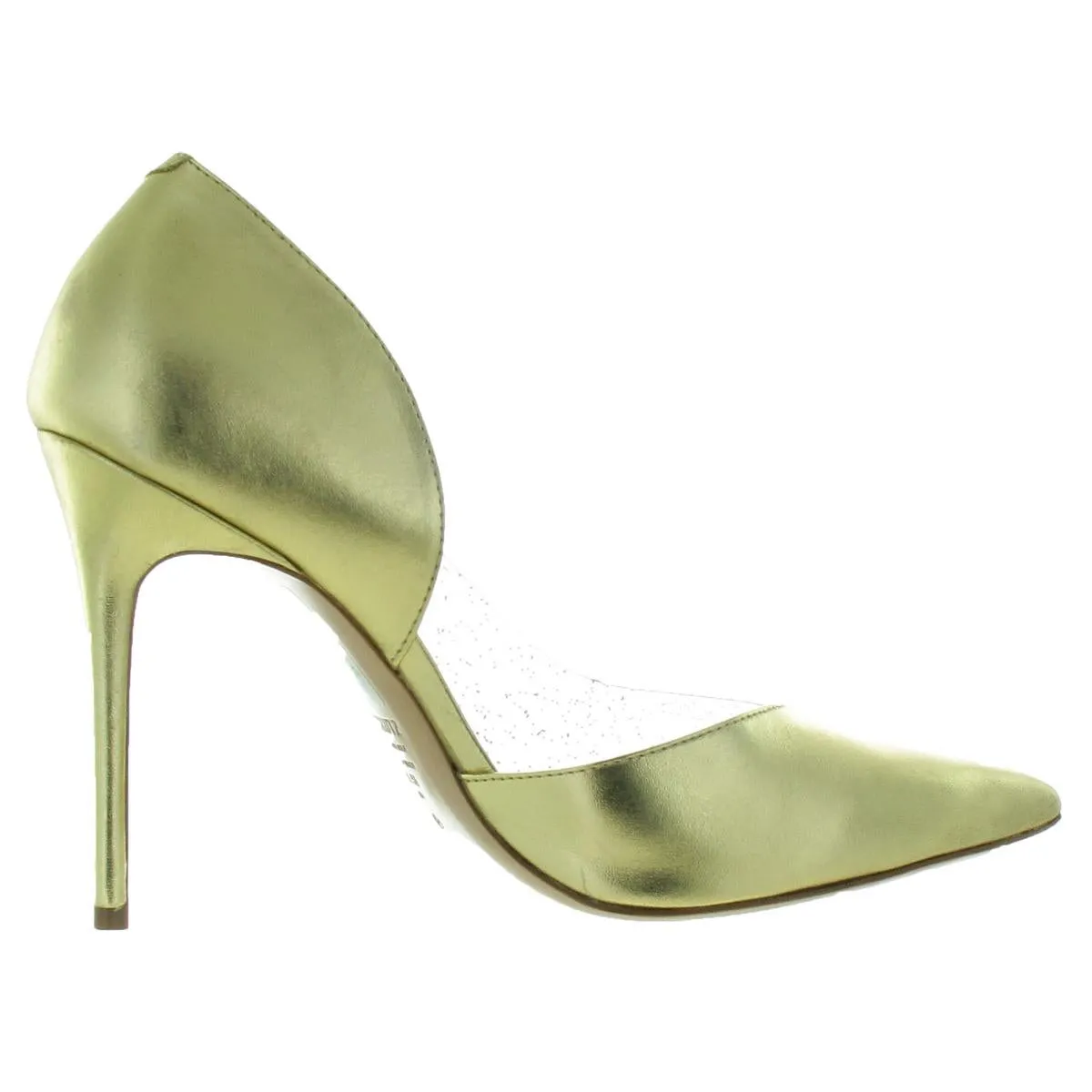 Cheslie Womens Metallic Man Made D'Orsay Heels