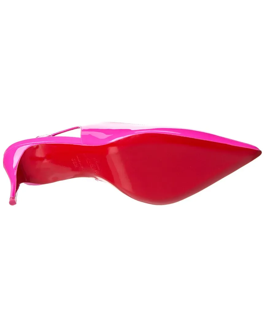 Christian Louboutin Hot Chick Sling 70 Patent Slingback Pump