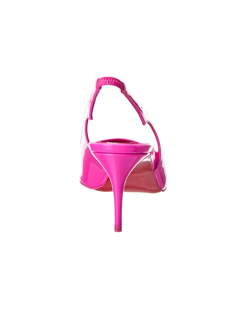 Christian Louboutin Hot Chick Sling 70 Patent Slingback Pump