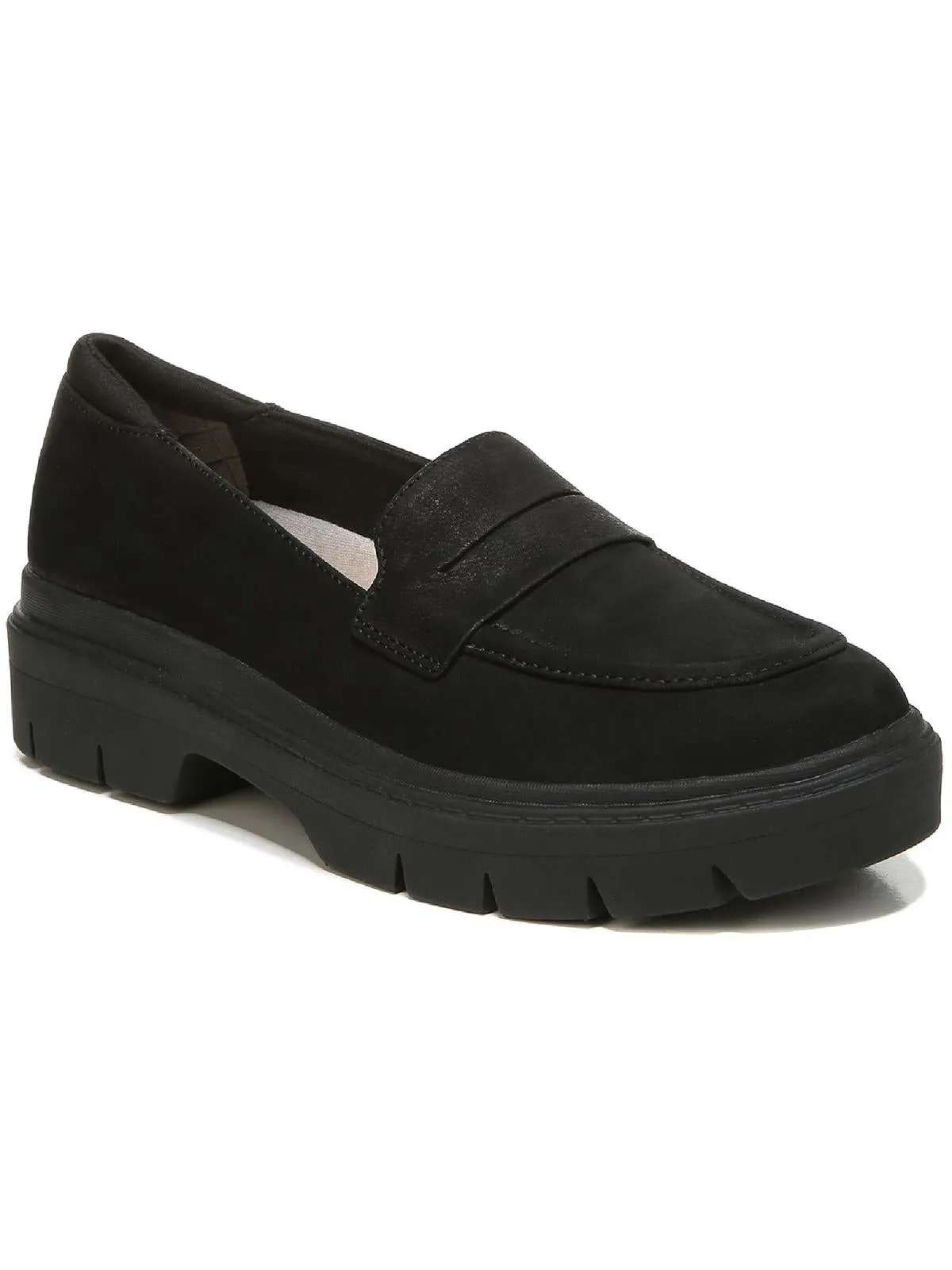 Classy Womens Padded Insole Slip On Penny Loafers