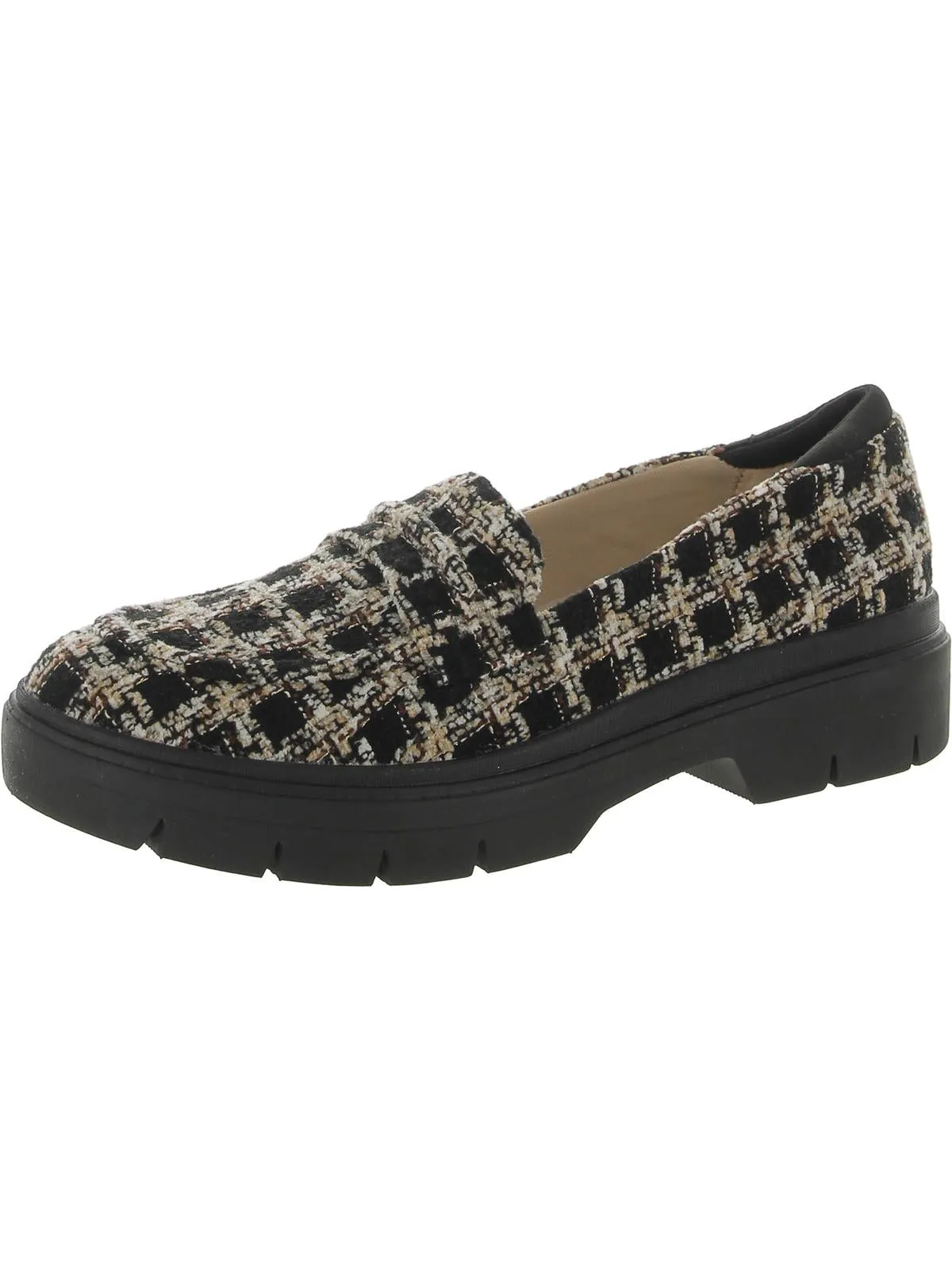 Classy Womens Padded Insole Slip On Penny Loafers