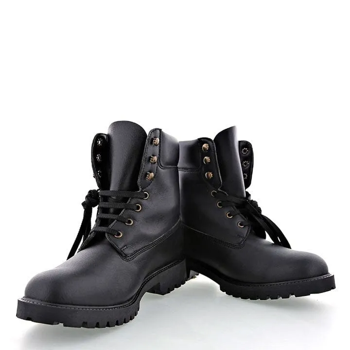 Claudia & Claudio Unisex Vegan Nappa Leather Boots | Black