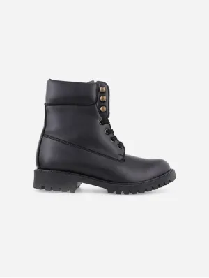 Claudia & Claudio Unisex Vegan Nappa Leather Boots | Black