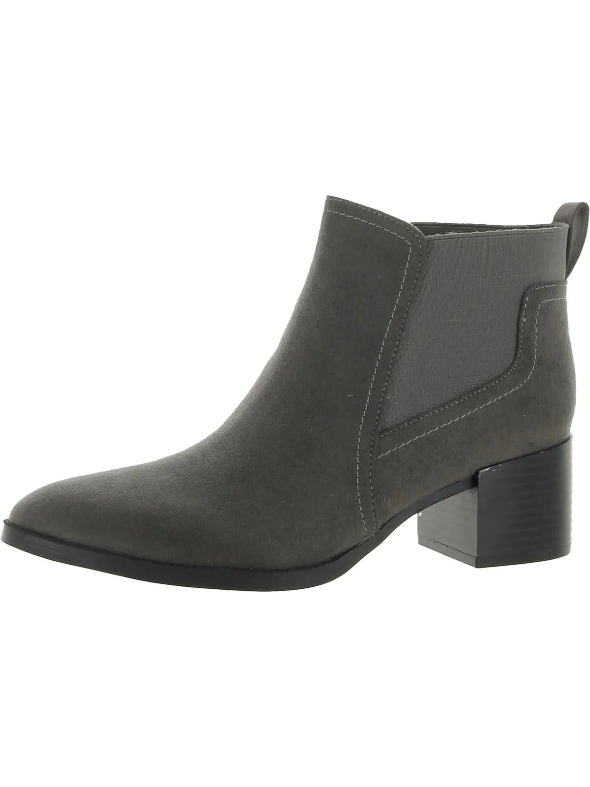 Dakota Womens Faux Suede Boho Wedge Boots