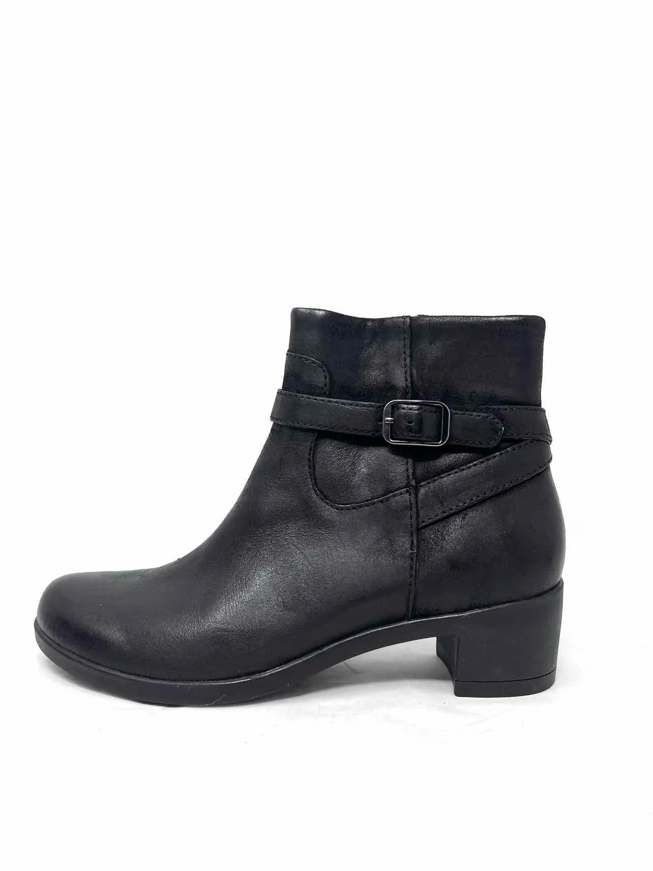 Dansko Size 7.5/8 Black Buckle(s) Leather NEW Shoes Boots