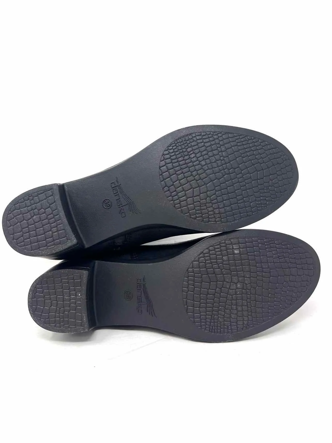 Dansko Size 7.5/8 Black Buckle(s) Leather NEW Shoes Boots
