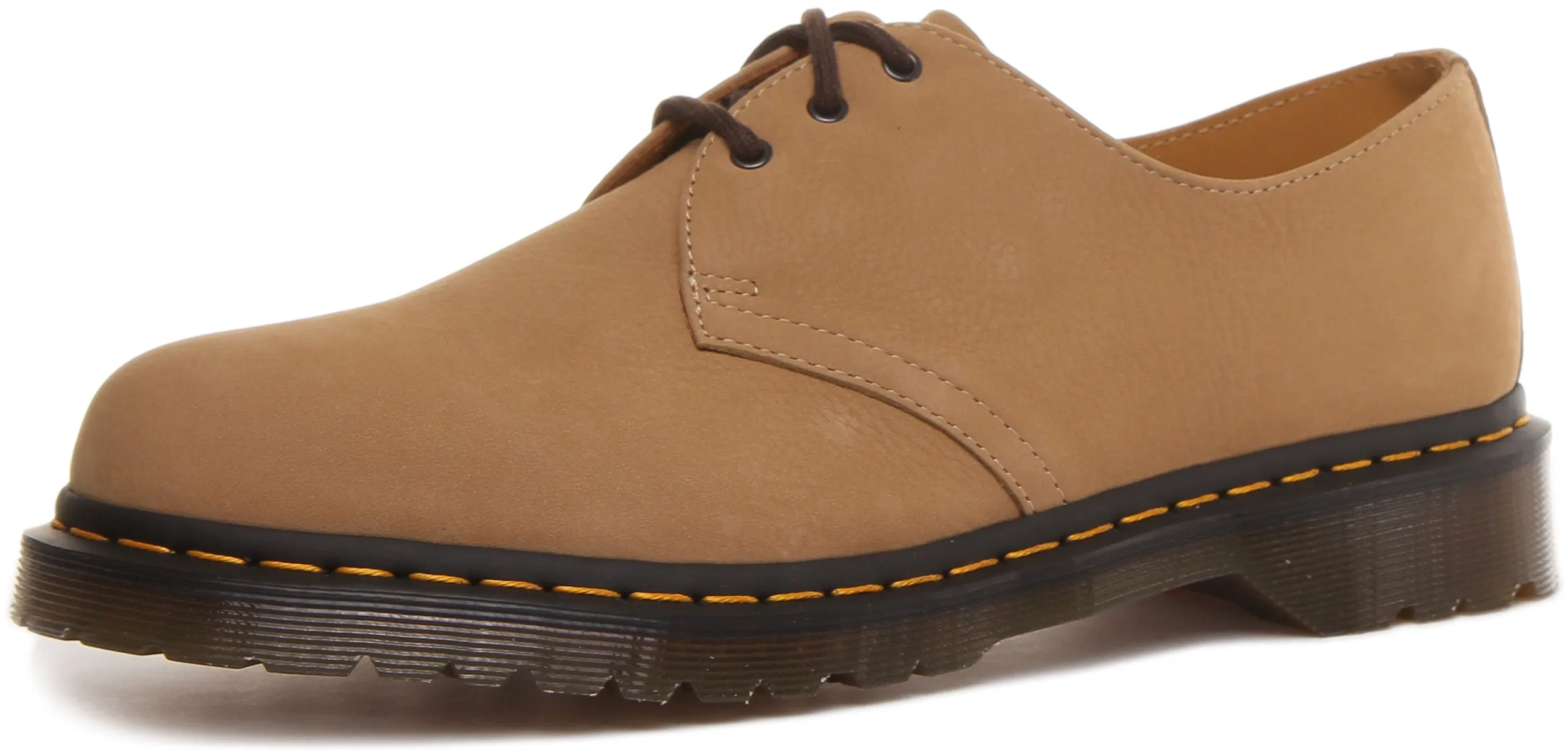 Dr Martens 1461 Milled In Sand For Men Shoes Dr Martens