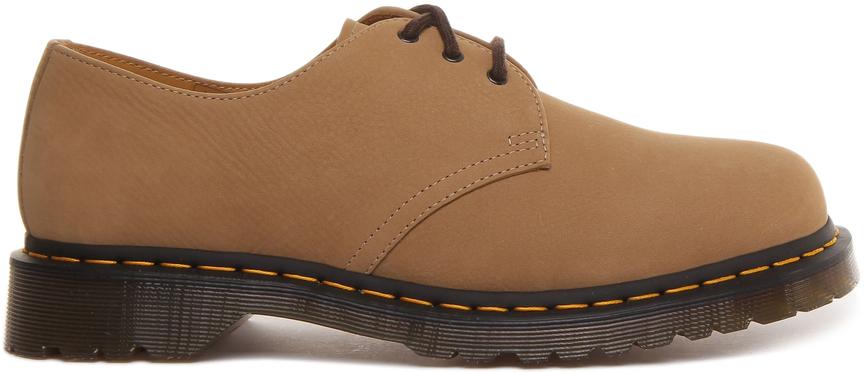 Dr Martens 1461 Milled In Sand For Men Shoes Dr Martens