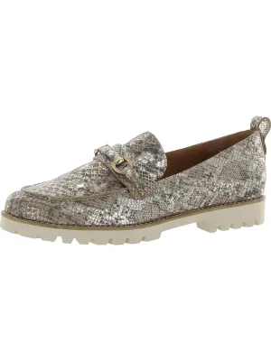 EUGENE LUG BIT Womens Leather Slip On Loafers