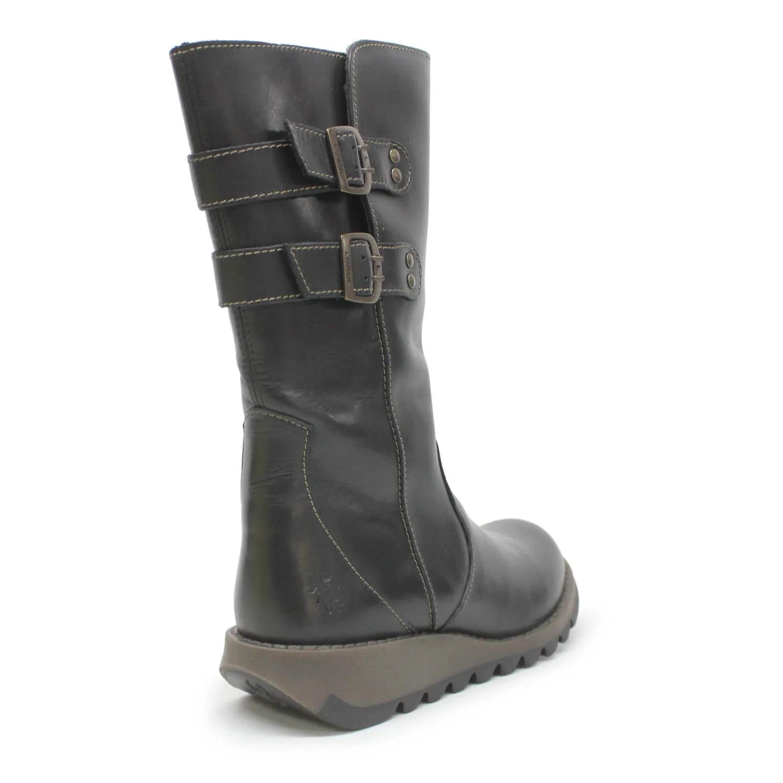 Fly London Suli Rug Leather Women's Calf Length Boots