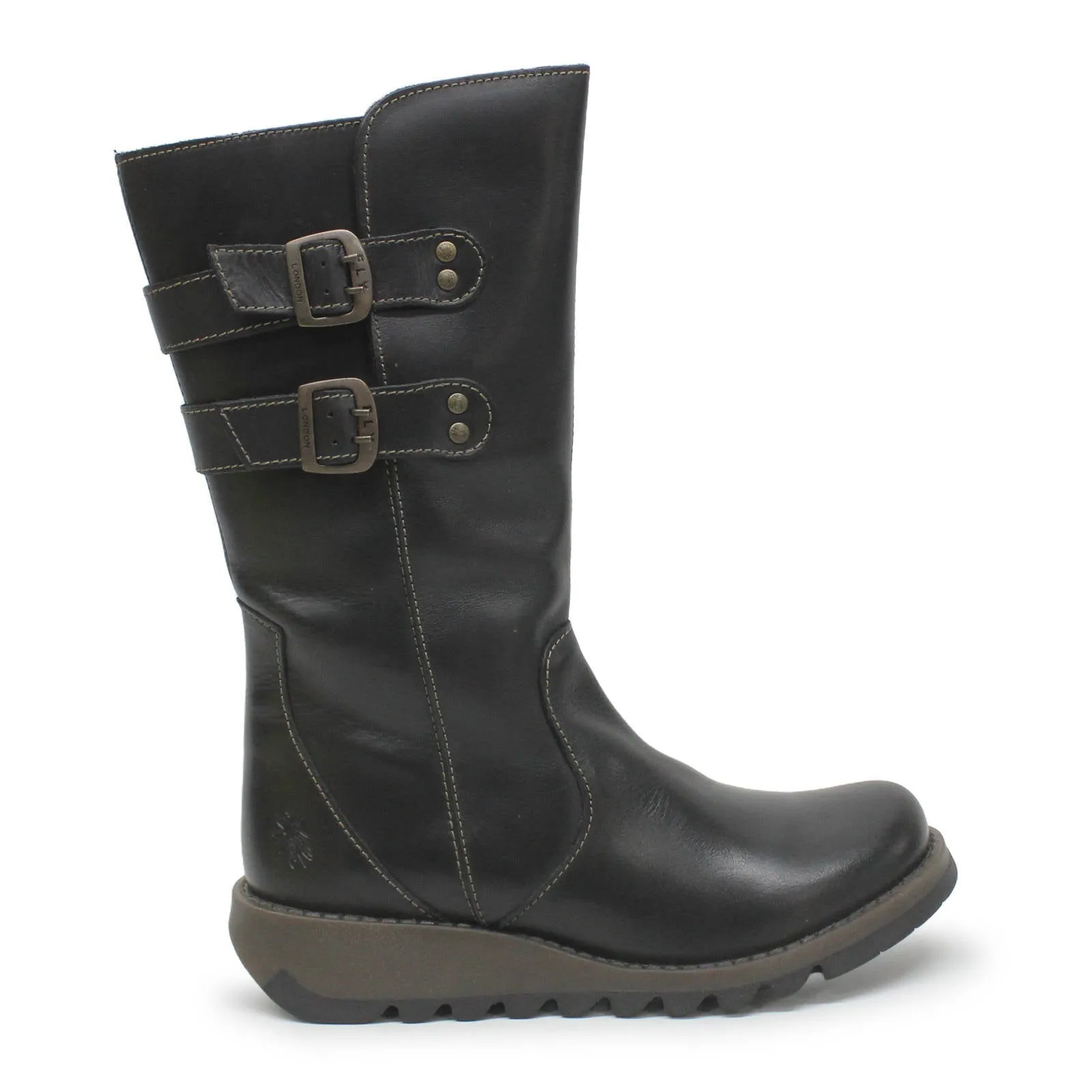 Fly London Suli Rug Leather Women's Calf Length Boots