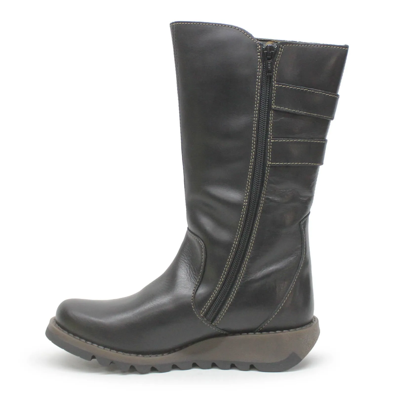 Fly London Suli Rug Leather Women's Calf Length Boots