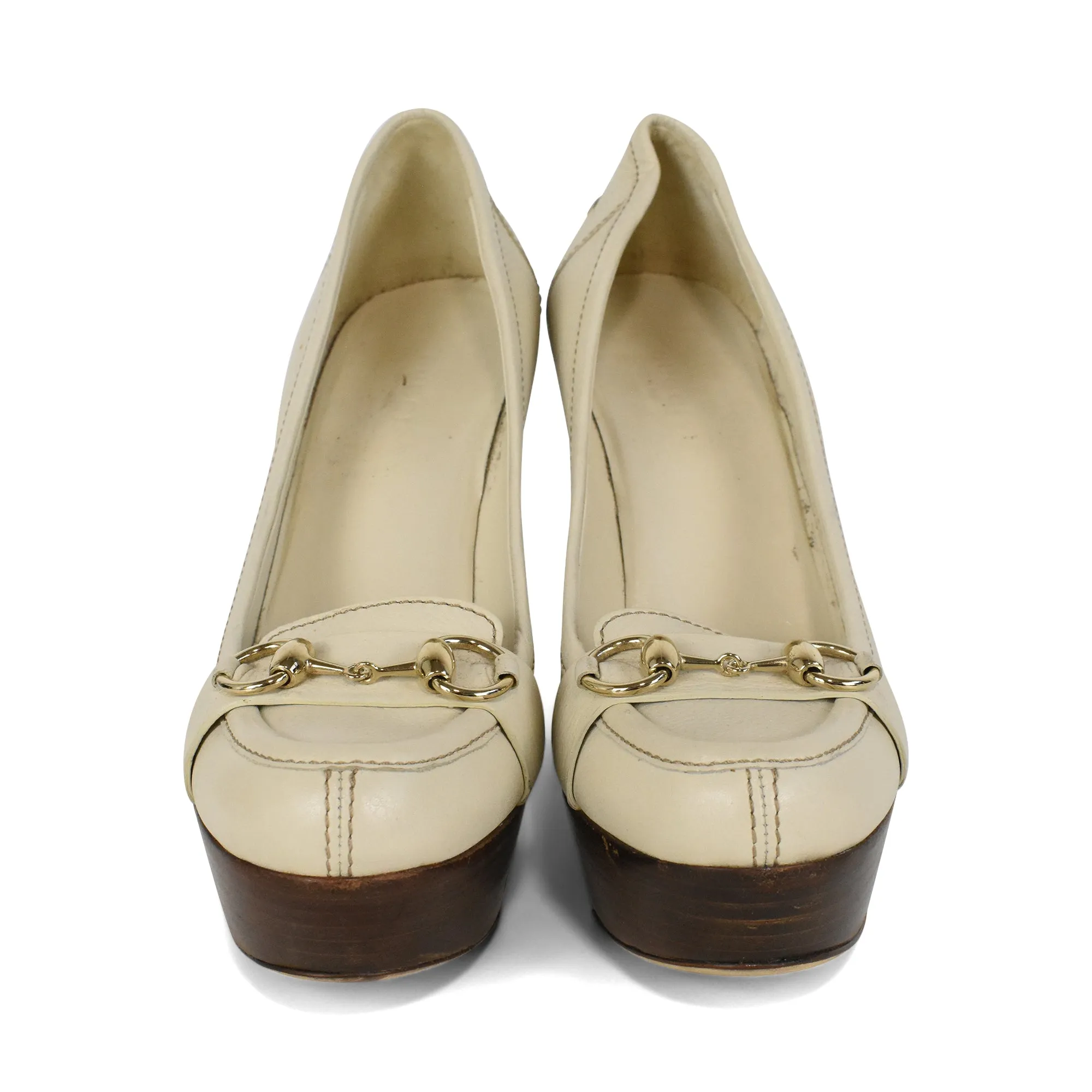Gucci Horsebit Wedges - Women's 8.5