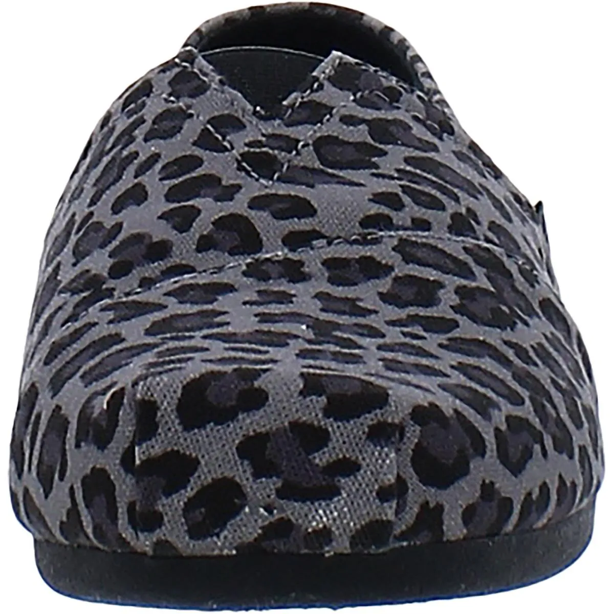 Hot Spotted Womens Canvas Slip On Loafers
