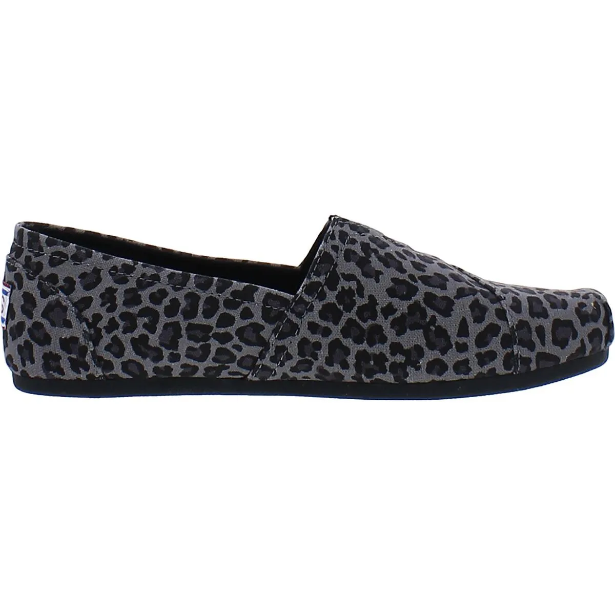 Hot Spotted Womens Canvas Slip On Loafers