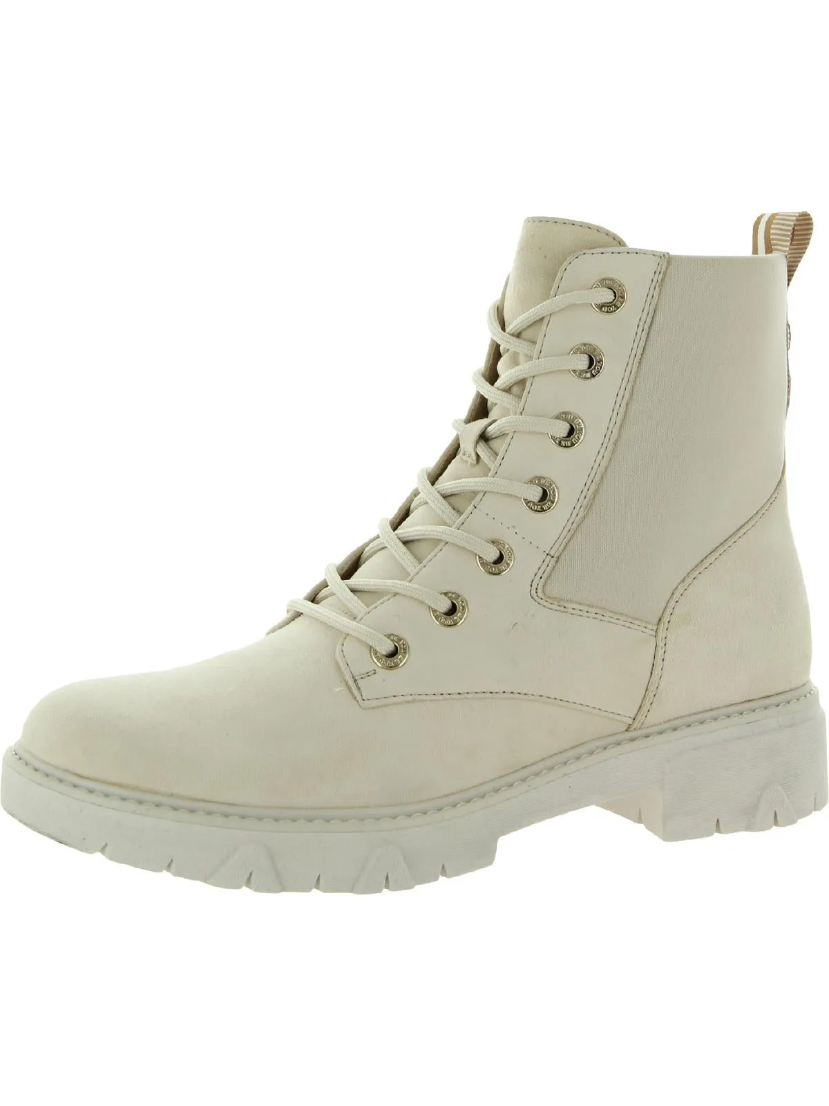 Hudson Womens Arch Support Ankle Combat & Lace-up Boots