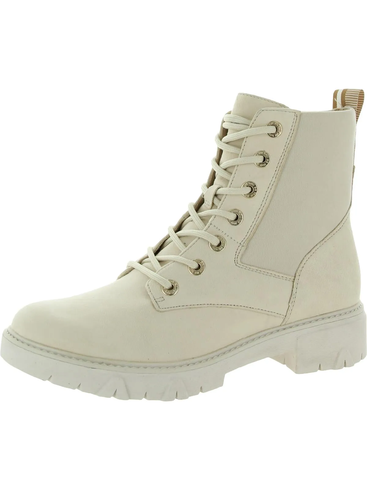 Hudson Womens Arch Support Ankle Combat & Lace-up Boots