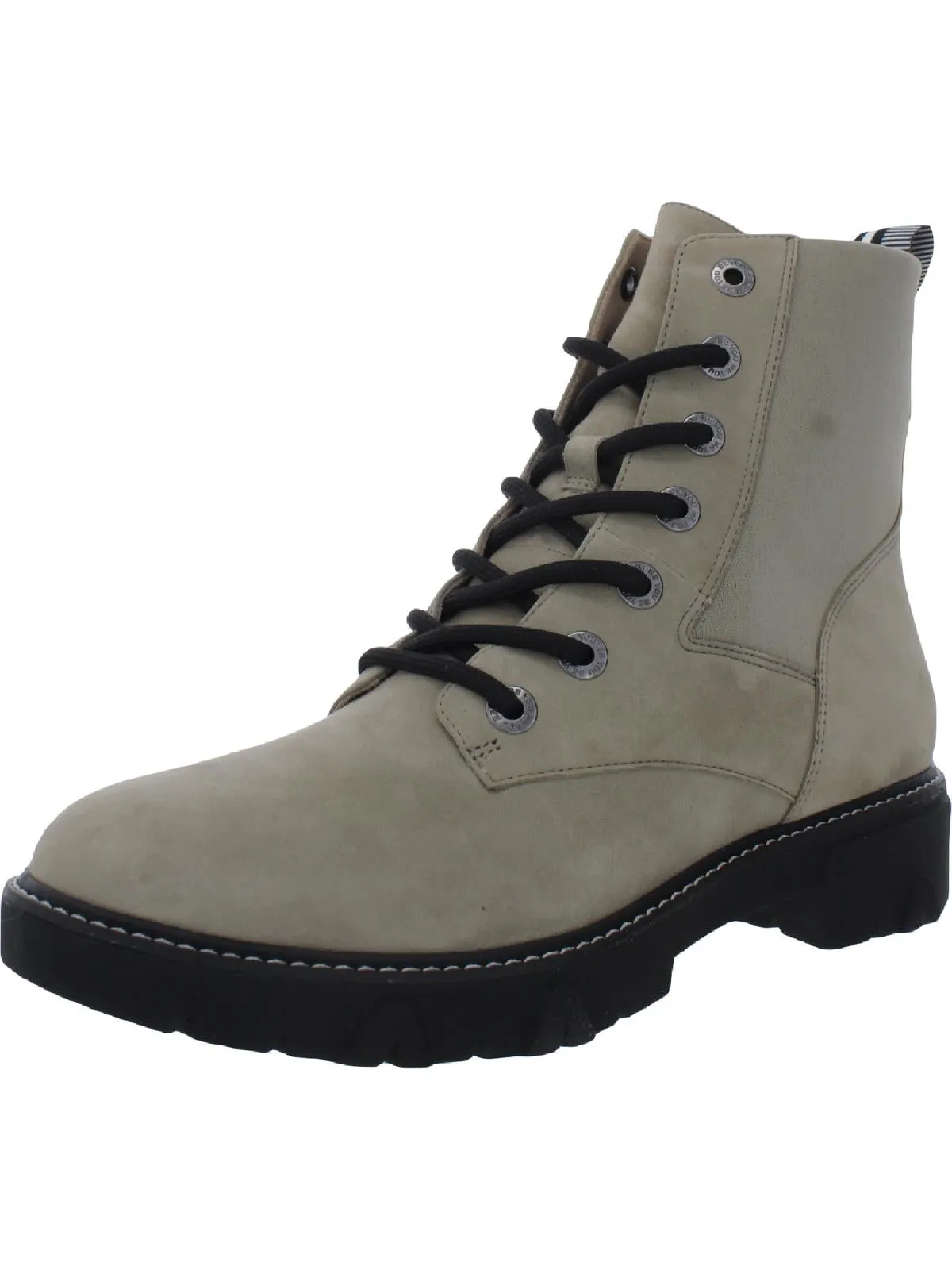 Hudson Womens Arch Support Ankle Combat & Lace-up Boots