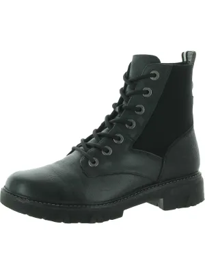 Hudson Womens Arch Support Ankle Combat & Lace-up Boots