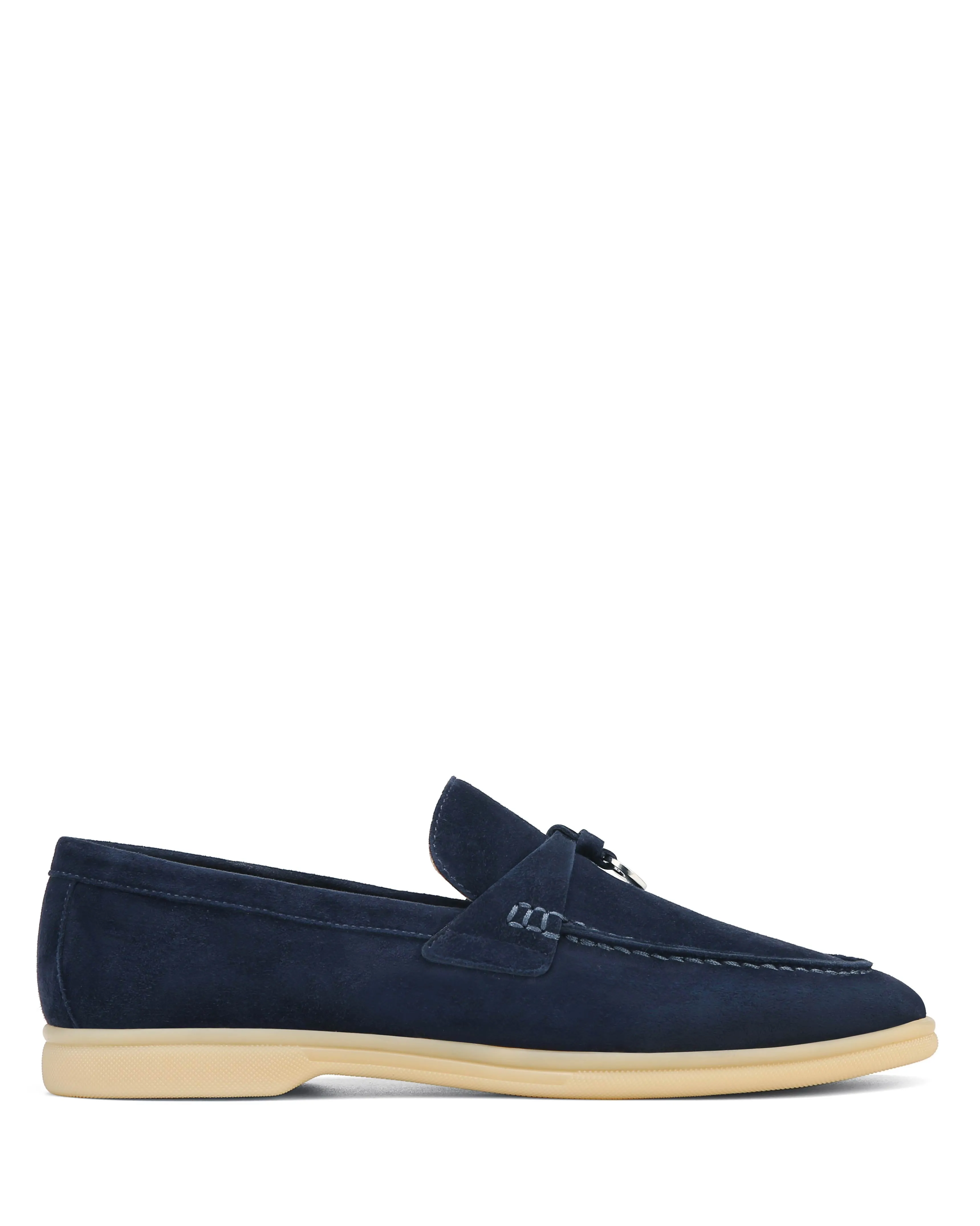Jamie Navy Suede