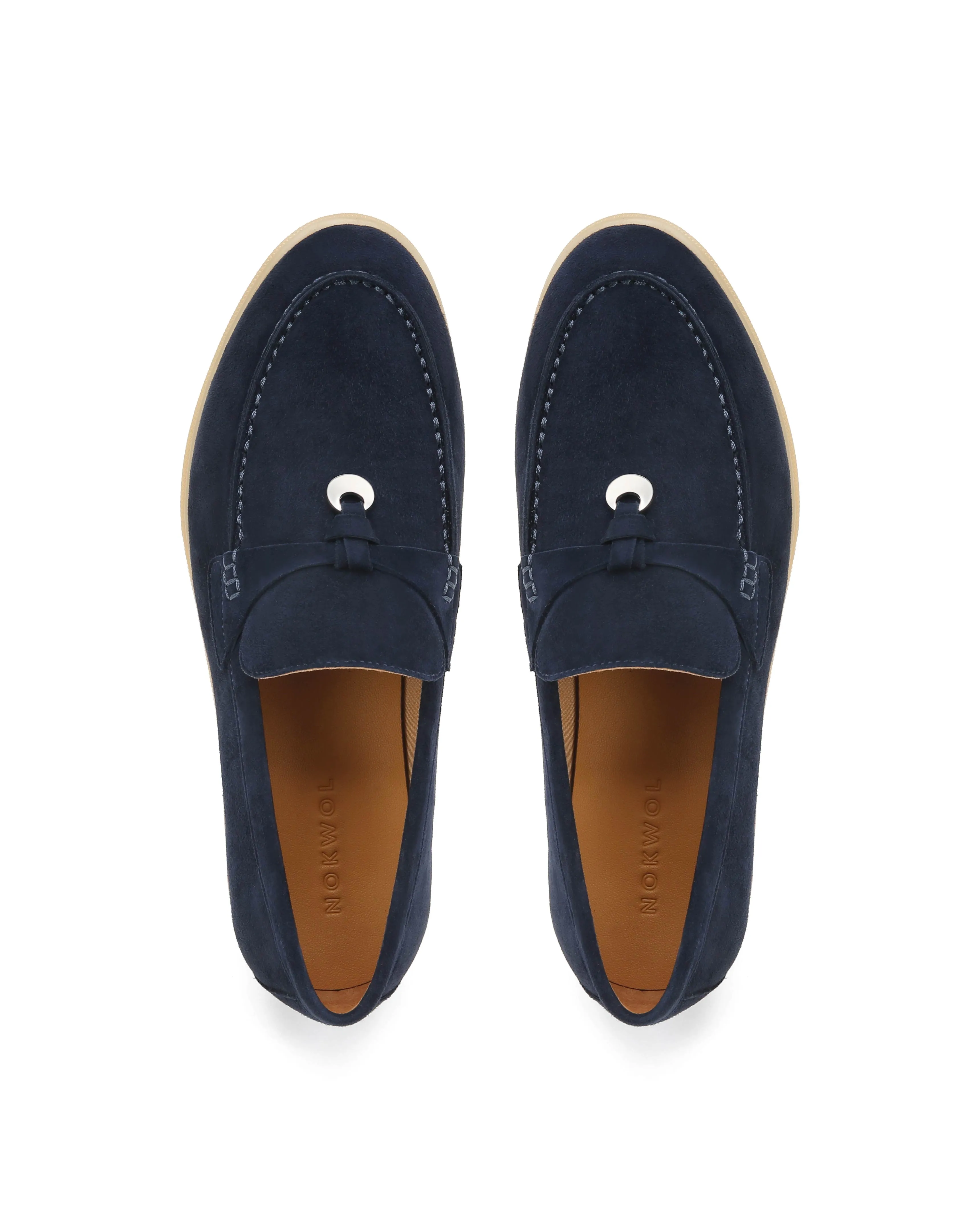 Jamie Navy Suede