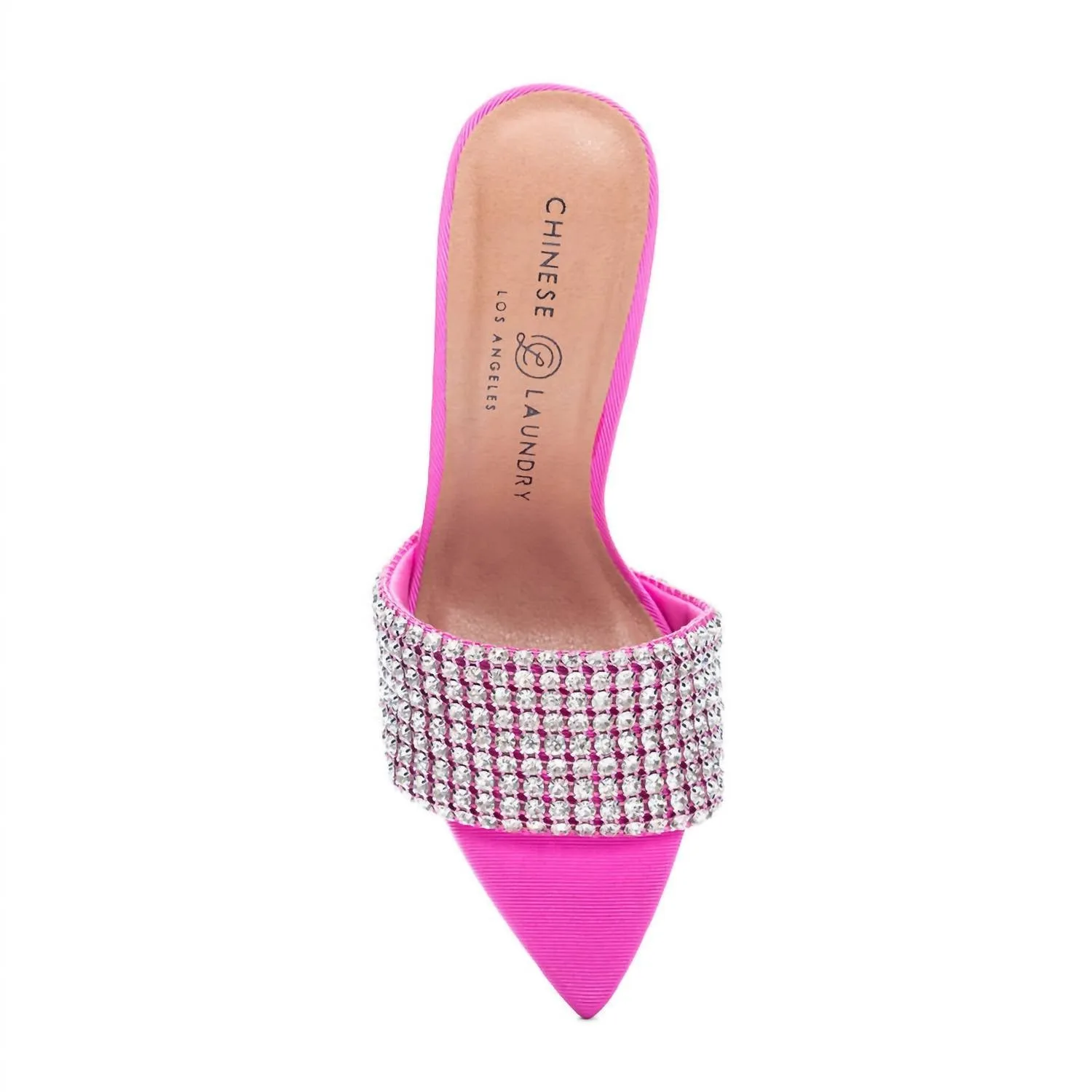 Jeepers Stiletto Heel In Hot Pink