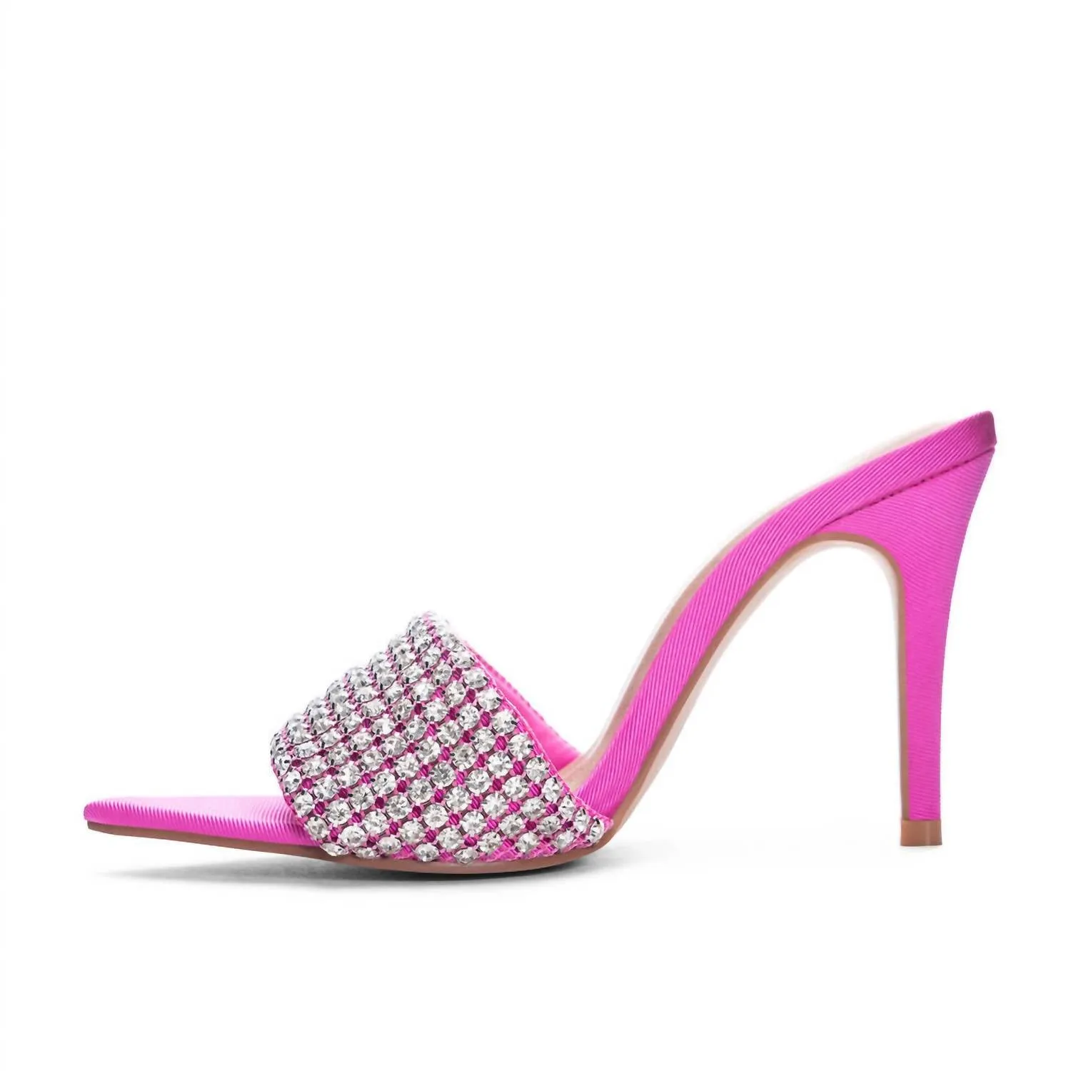 Jeepers Stiletto Heel In Hot Pink