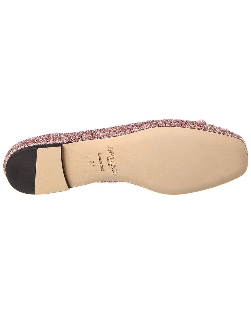 Jimmy Choo Elme Glitter Flat