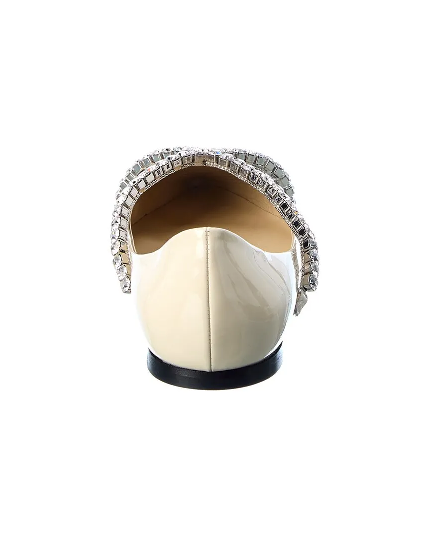 Jimmy Choo Genevi Patent Flat
