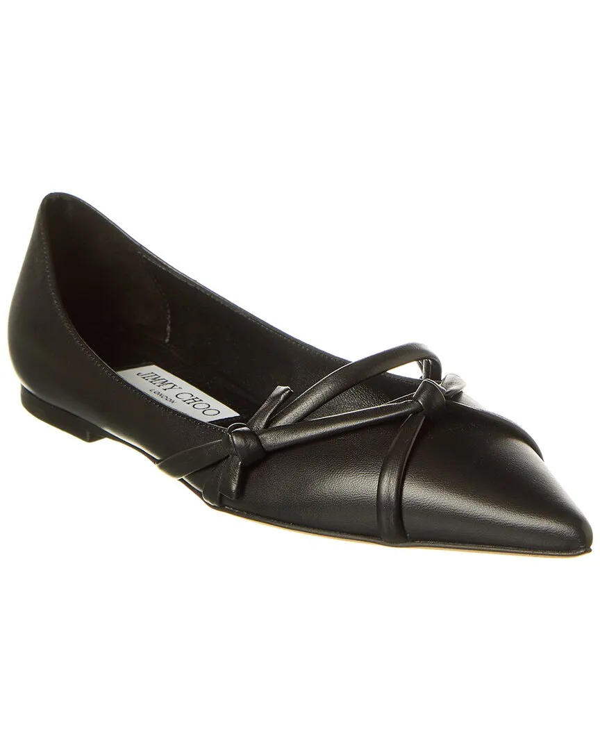 Jimmy Choo Love Leather Flat