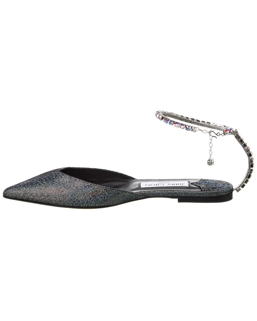 Jimmy Choo Saeda Suede Flat