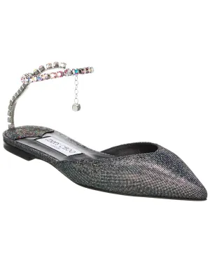 Jimmy Choo Saeda Suede Flat