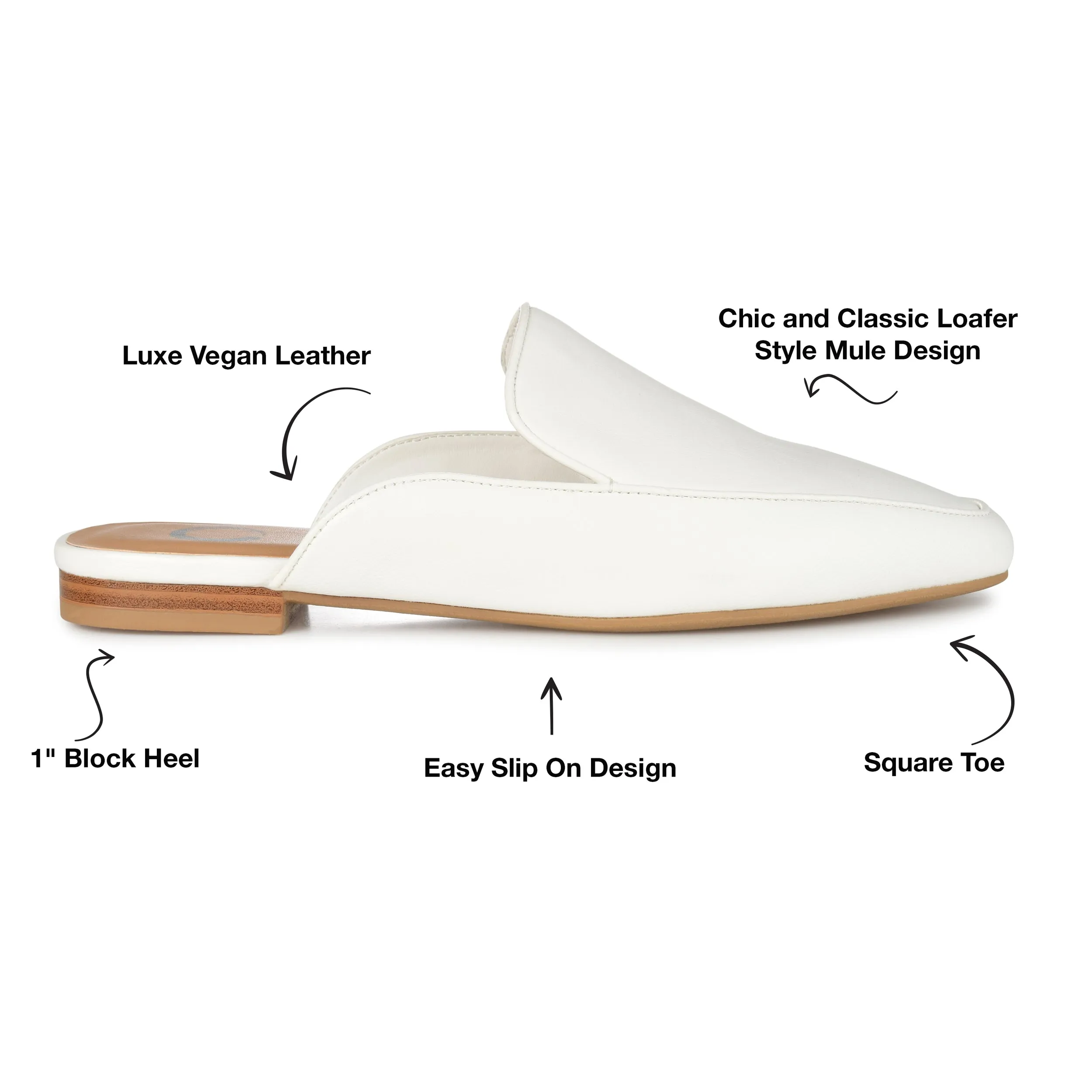Journee Collection Women's Akza Mule
