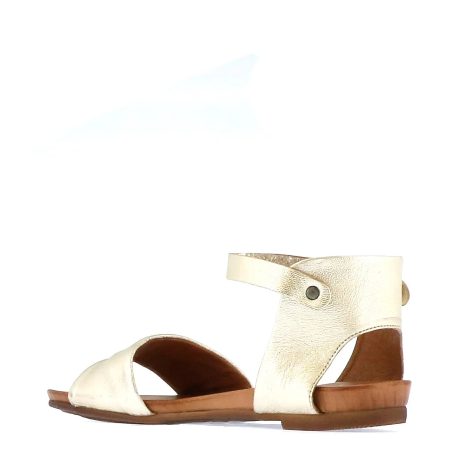 Larnia Leather Ankle Strap Sandals