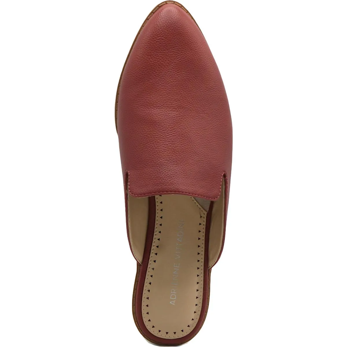 Lou Womens Faux Leather Slip On Smoking Loafers